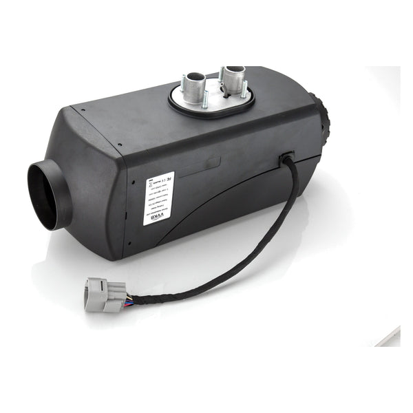 12V diesel boat heater Apollo-MV2 showing combustion air and exhaust ports