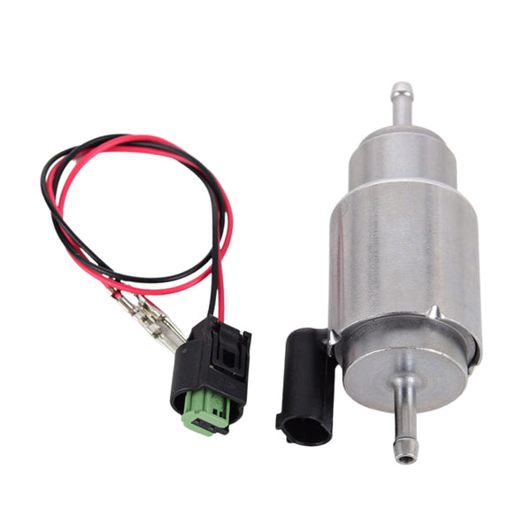 Silent diesel heater fuel pump with wiring connector included