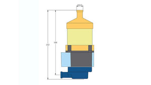 Vvkb Engine Block Heater Titan-P5 External Dimensional Drawing