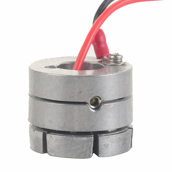 VVKB Zeus-F3 12V diesel fuel tank heater — stainless PTC in-tank heater with pickup-tube collar