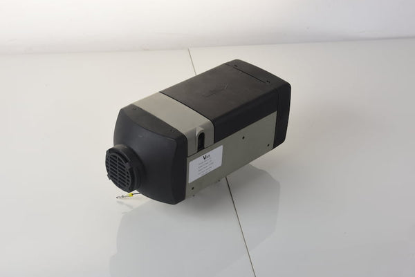 Vvkb Apollo G1 gasoline air heater three-quarter front view showing air outlet and compact body