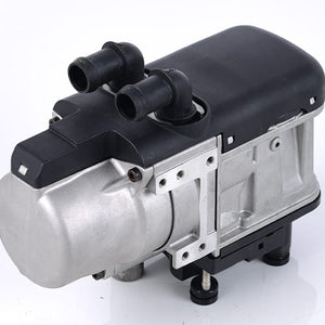 Vvkb Apollo GC5 5KW 12V gasoline water heater front three-quarter view showing coolant connections and compact body