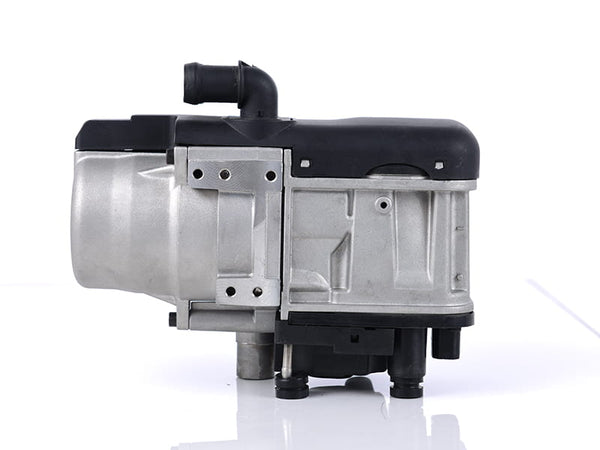 Apollo GC5 gasoline water heater showing dual coolant connection ports for vehicle hydronic heating system