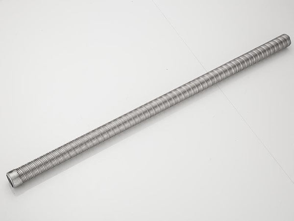 Full-length diesel heater exhaust pipe with 304 stainless spiral construction
