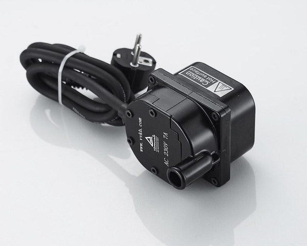 Vvkb Titan-P1 ATV engine block heater showing coolant hose port and power cable